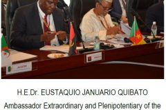 H.E.Dr -EUSTAQUIO JANUARIO QUIBATO Ambassador of Angola