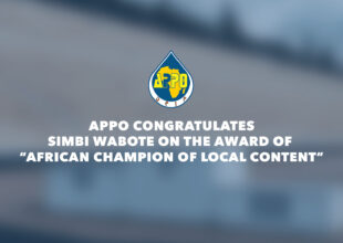 Thumbnail for the post titled: APPO CONGRATULATES SIMBI WABOTE ON THE AWARD OF “AFRICAN CHAMPION OF LOCAL CONTENT”